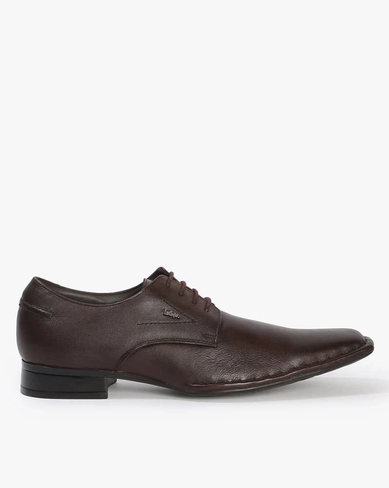Men Low-Top Derby Shoes