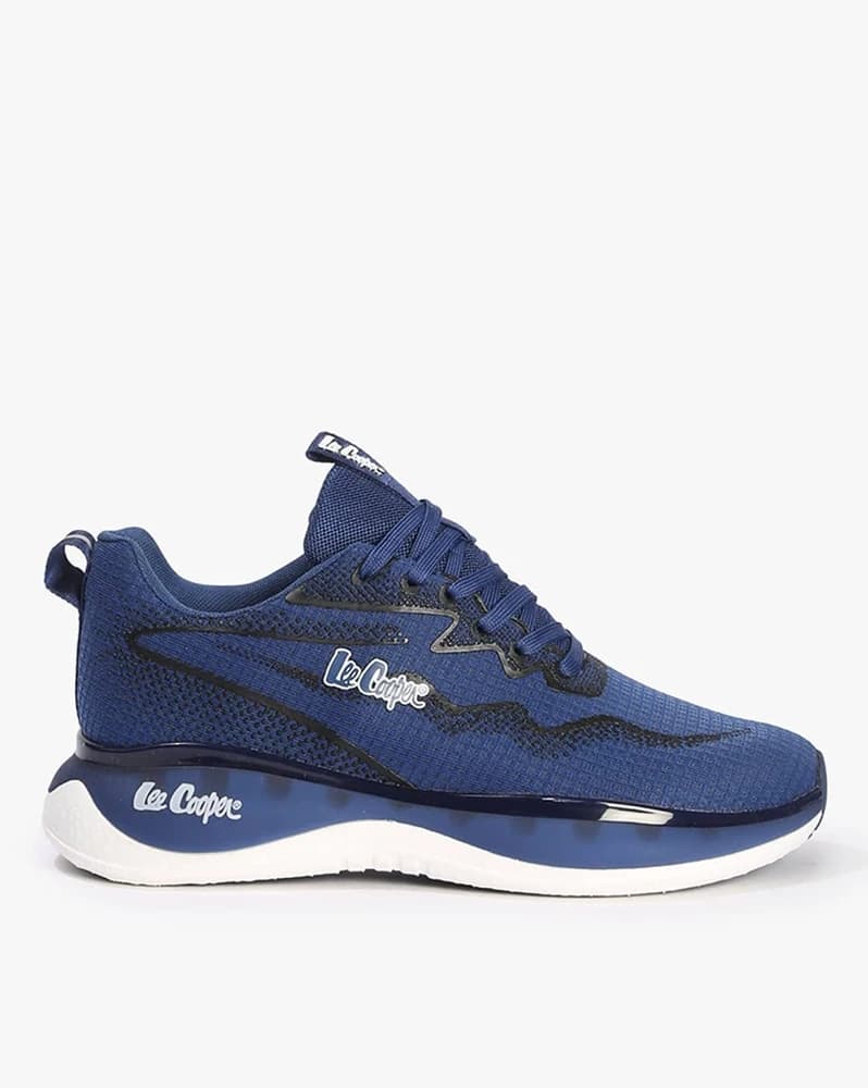 Men Low-Top Lace-Up Walking Shoes