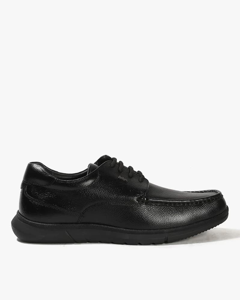 Men Leather Lace-Up Formal Derbys