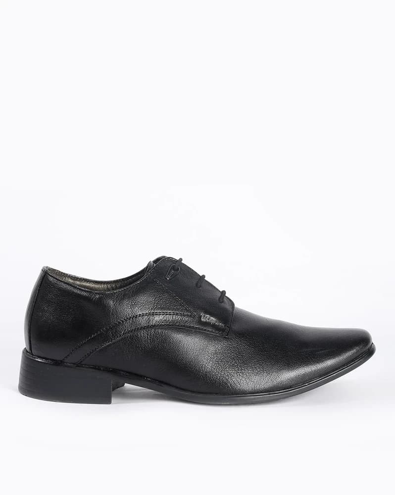 Pointed-Toe Derby Shoes
