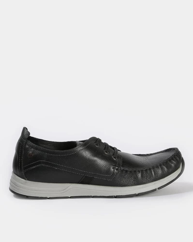 Men Round-Toe Lace-Up Casual Shoes