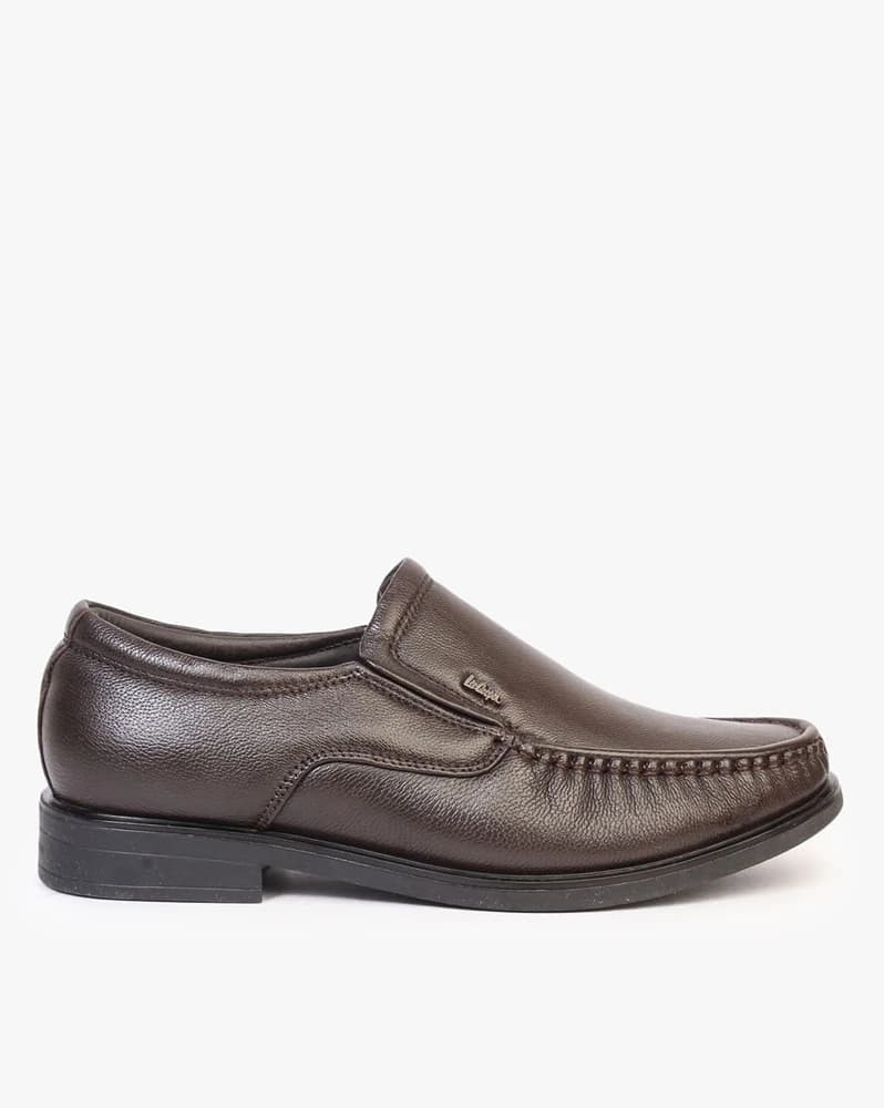Men Leather Slip-On Formal Shoes