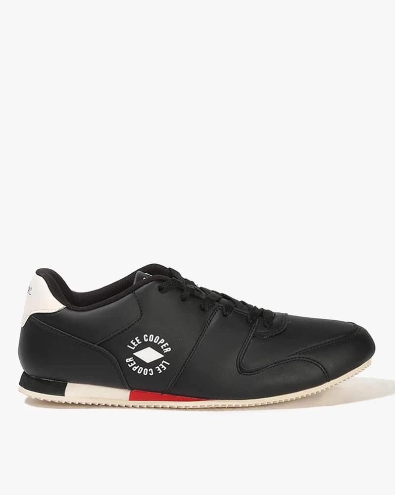 Men Low-Top Lace-Up Casual Shoes