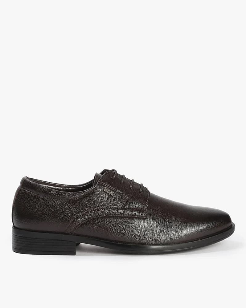Men Leather Derby Shoes