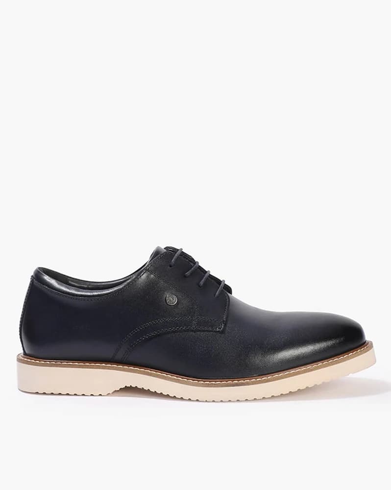 Men Leather Casual Derby Shoes