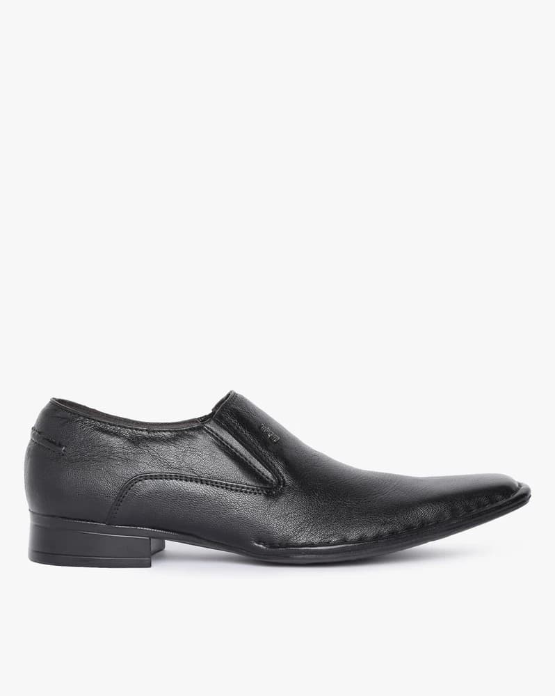 Leather Slip-On Formal Shoes