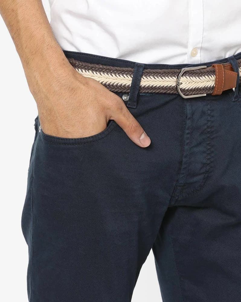 Herringbone Canvas Belt