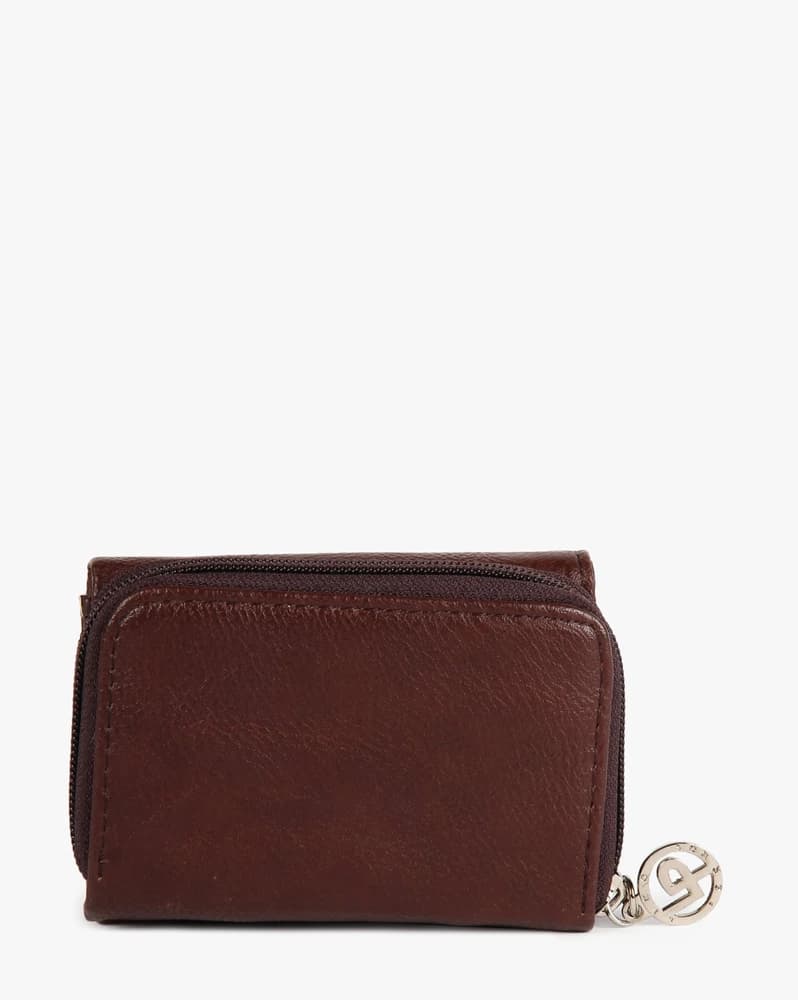 Textured Tri-Fold Wallet