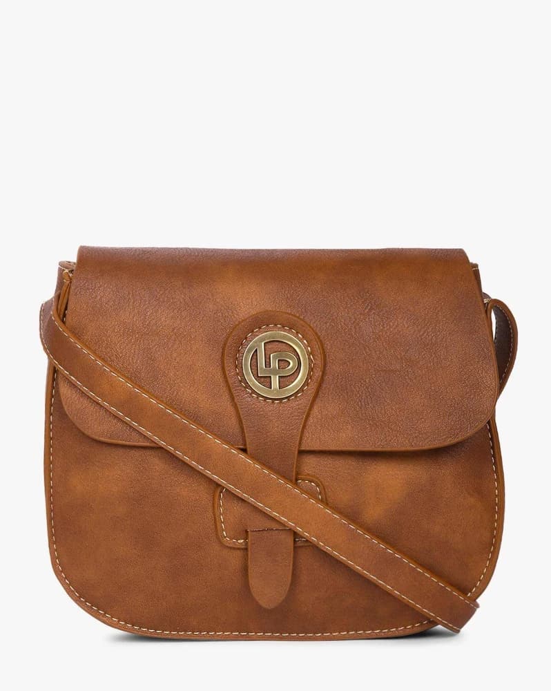 Saddle Bag with Tab Closure