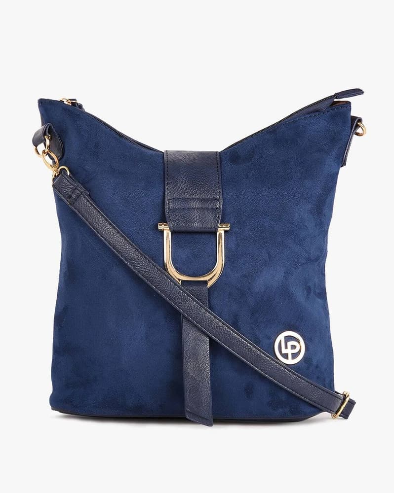 Sling Bag with Metal Accent