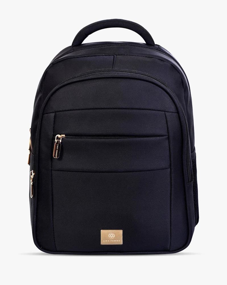 Panelled Backpack with Branding