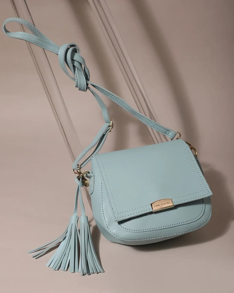 Fold-Over Sling Bag with Detachable Strap