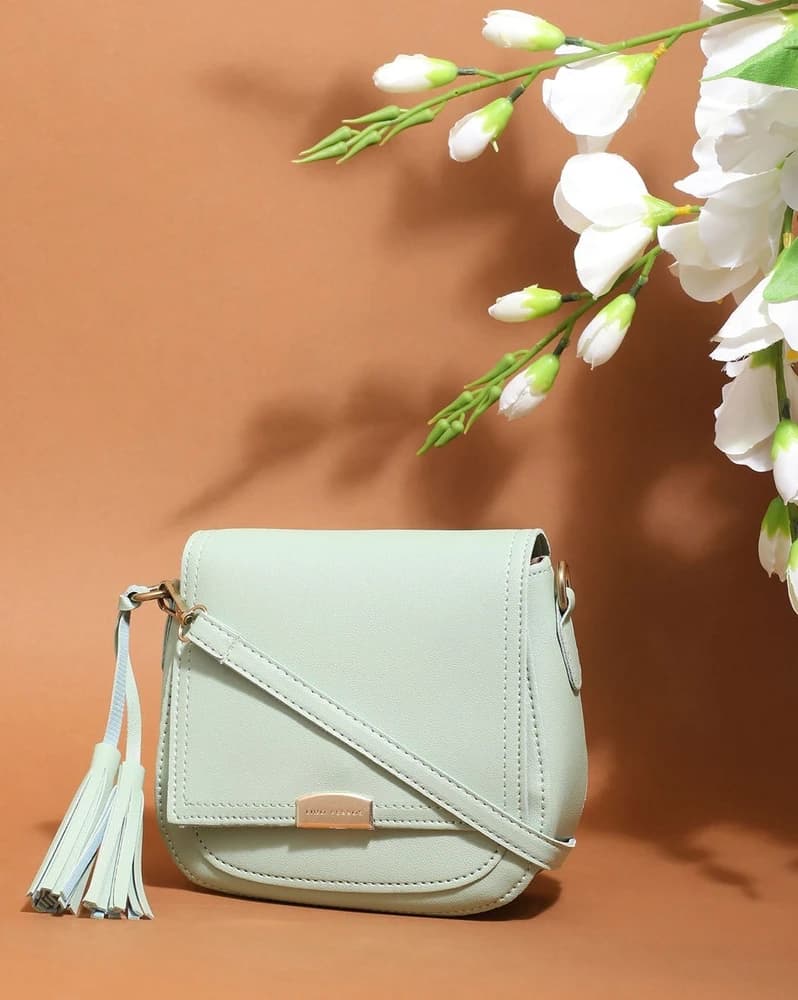 Fold-Over Sling Bag with Detachable Strap