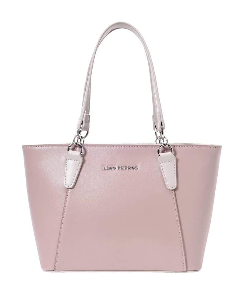 Women Tote Bag with Metal Logo