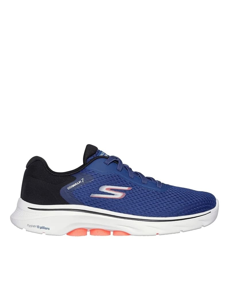 Men Go Walk 7-The Construct Low-Top Lace-Up Casual Shoes