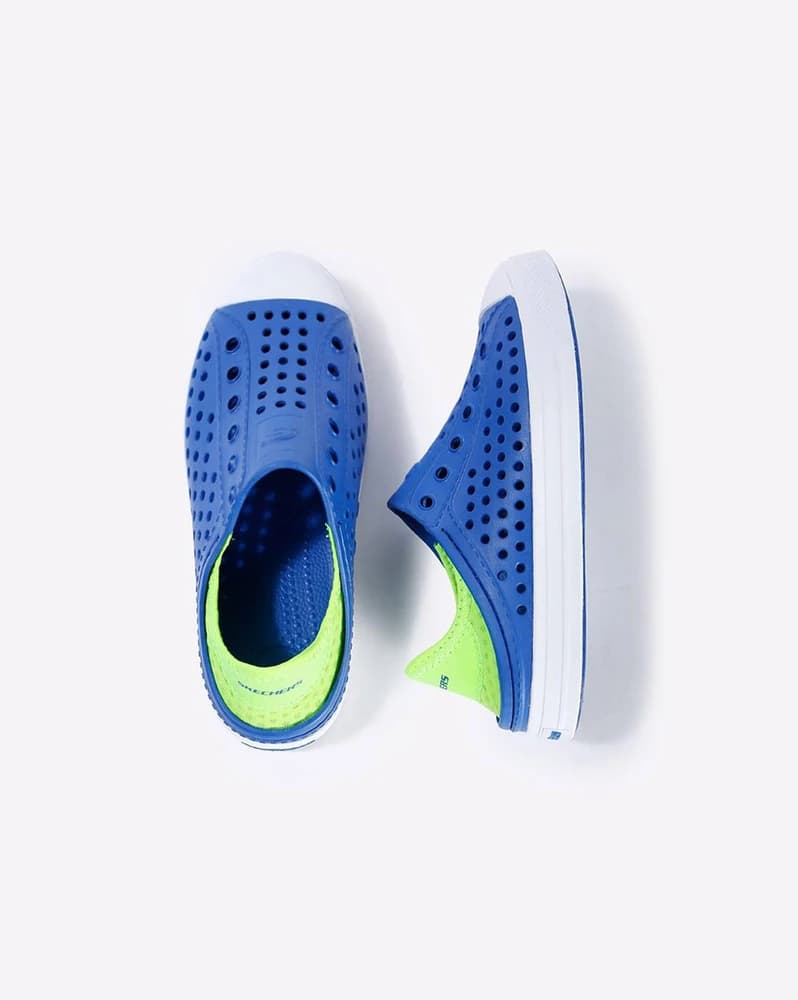 Slip-On Shoes with Laser Cutouts