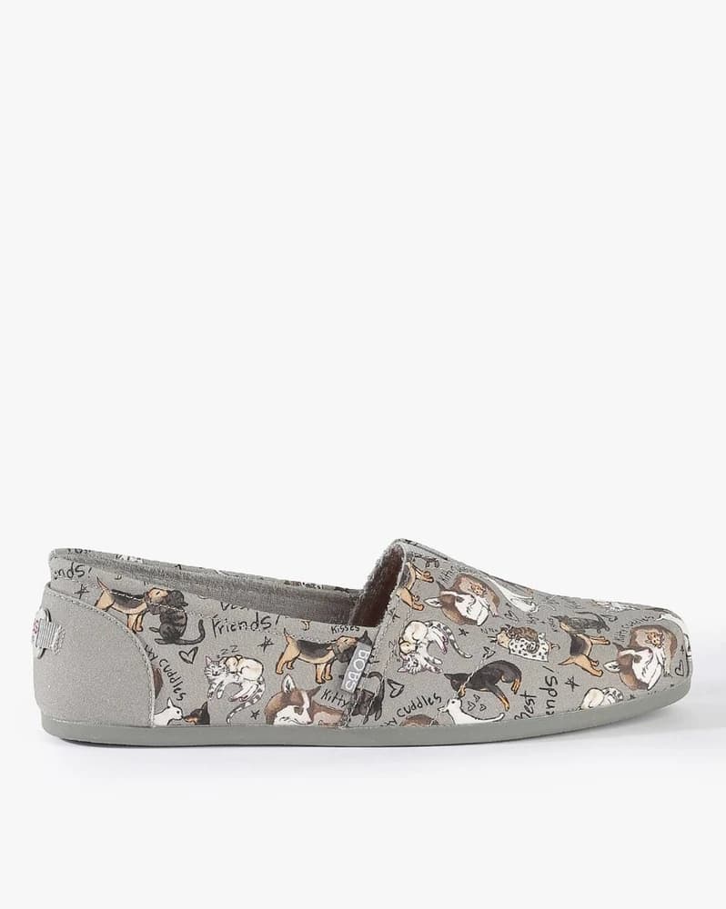 Women Bobs Plush-Best Buds Slip-On Shoes