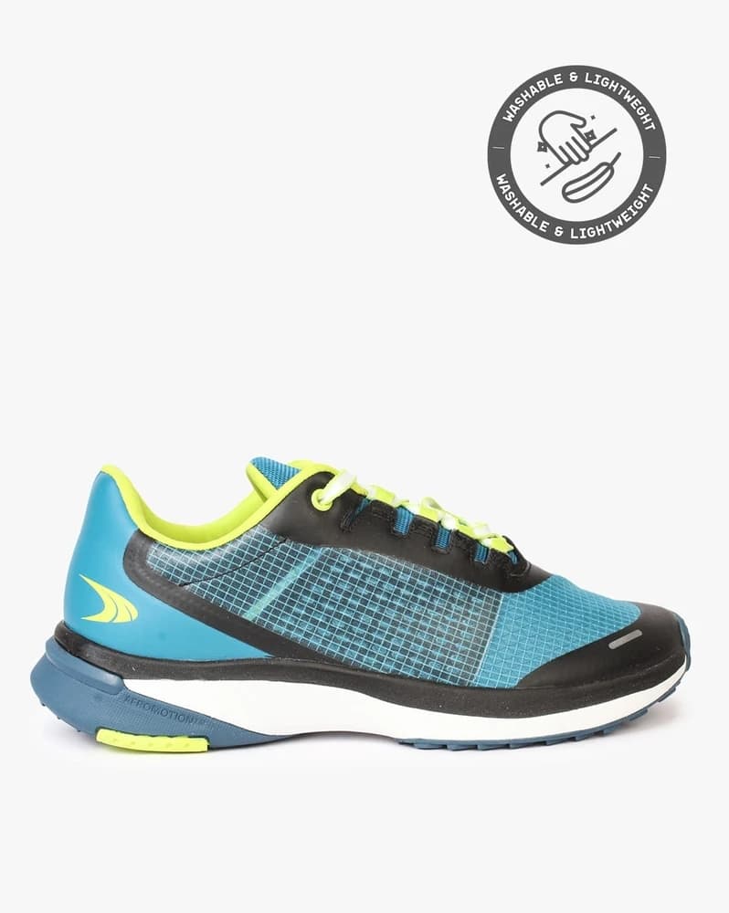 Checked Running Shoes