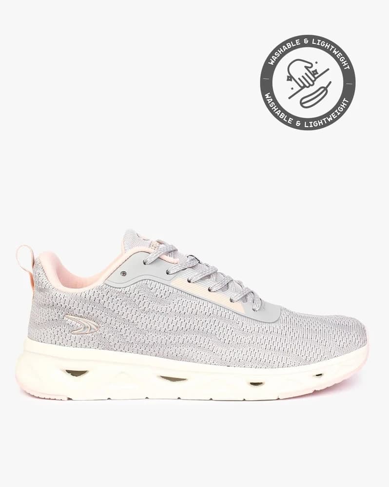 Women Vent Lace-Up Walking Shoes