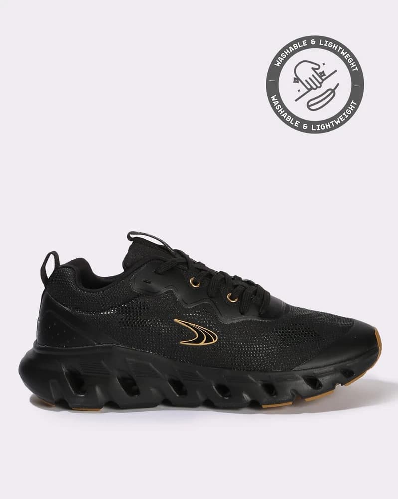 Men Recrun Lace-Up Running Shoes