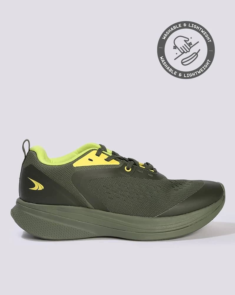 Men Flexrun Lace-Up Running Shoes