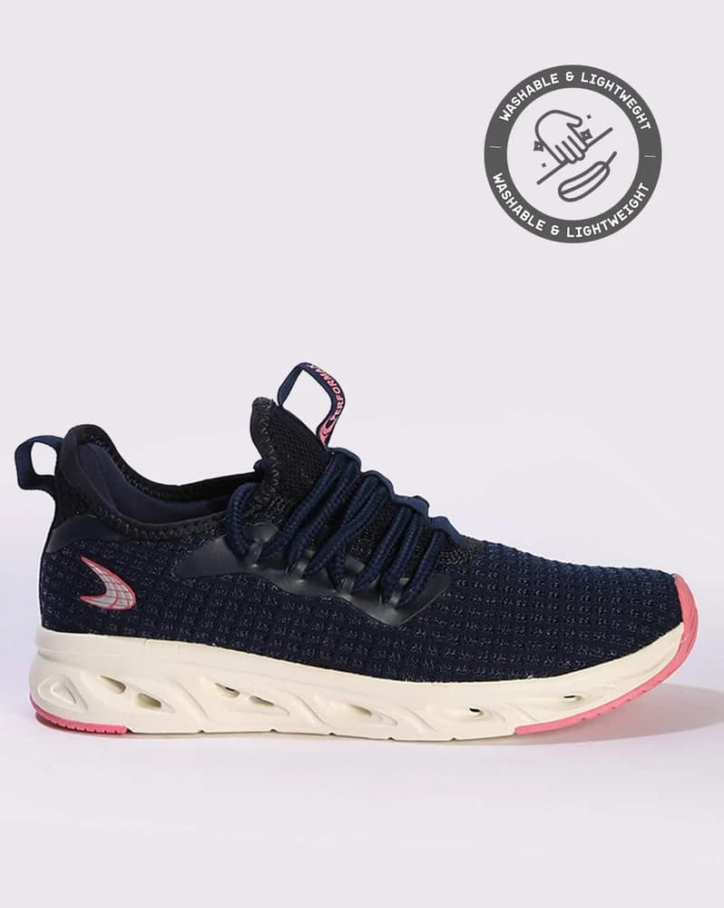 Women Vent Lace-Up Walking Shoes