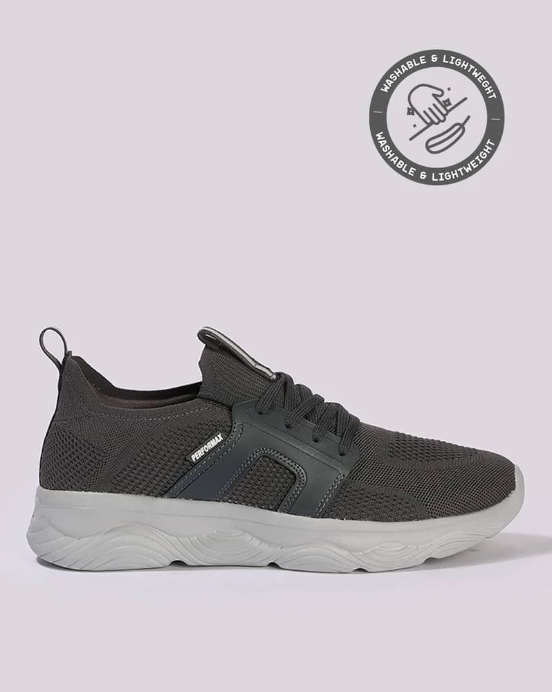 Men Maze Lace-Up Walking Shoes