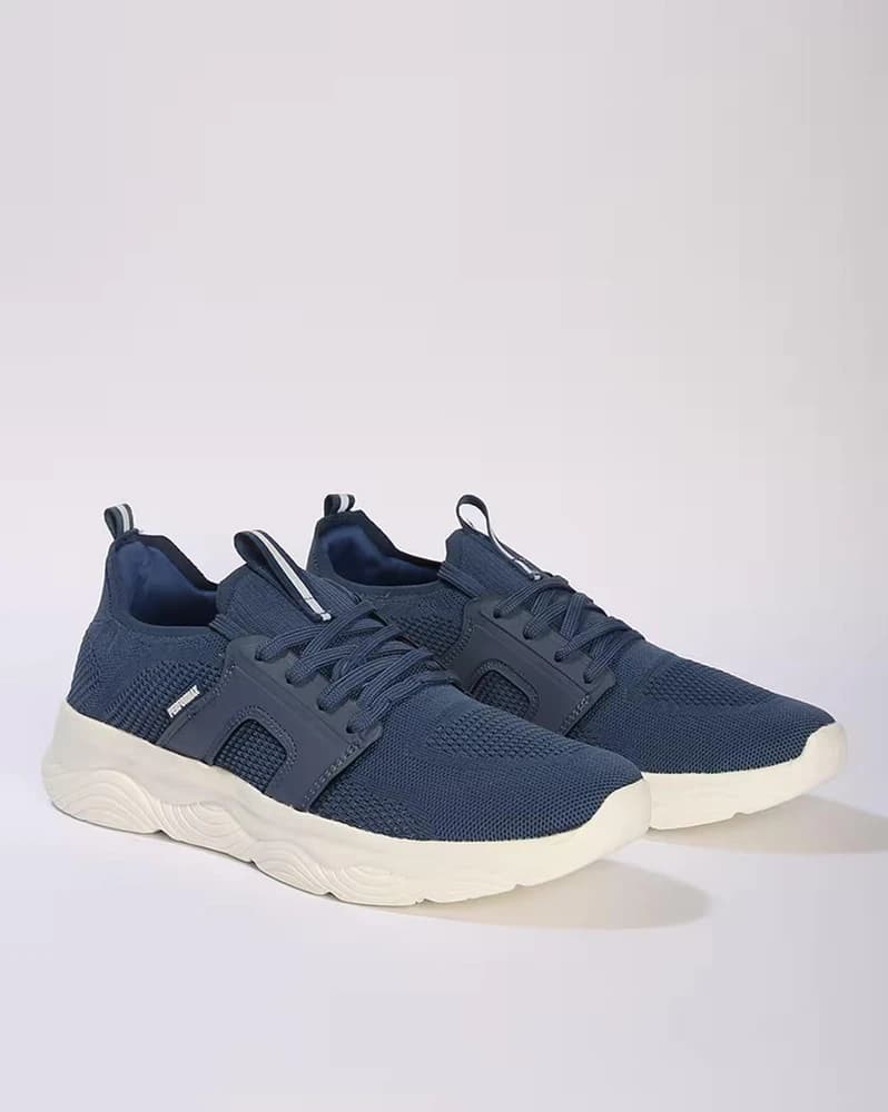 Men Maze Lace-Up Walking Shoes