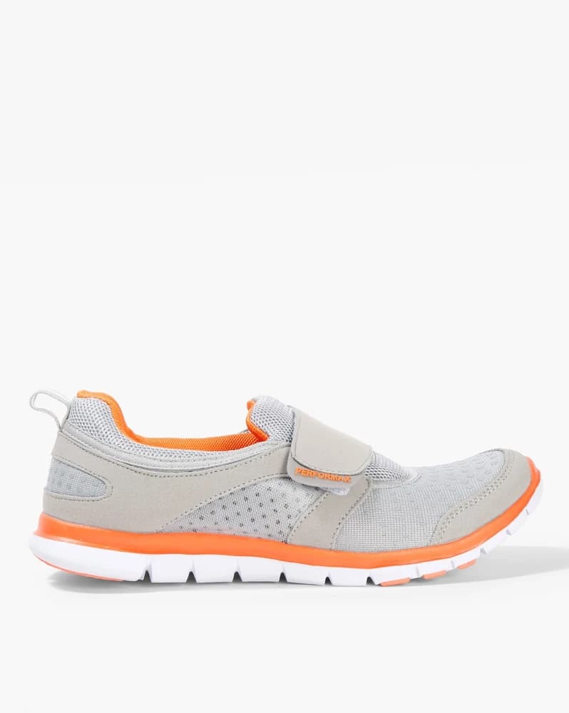 Washable Panelled Sports Shoes with Velcro Fastening
