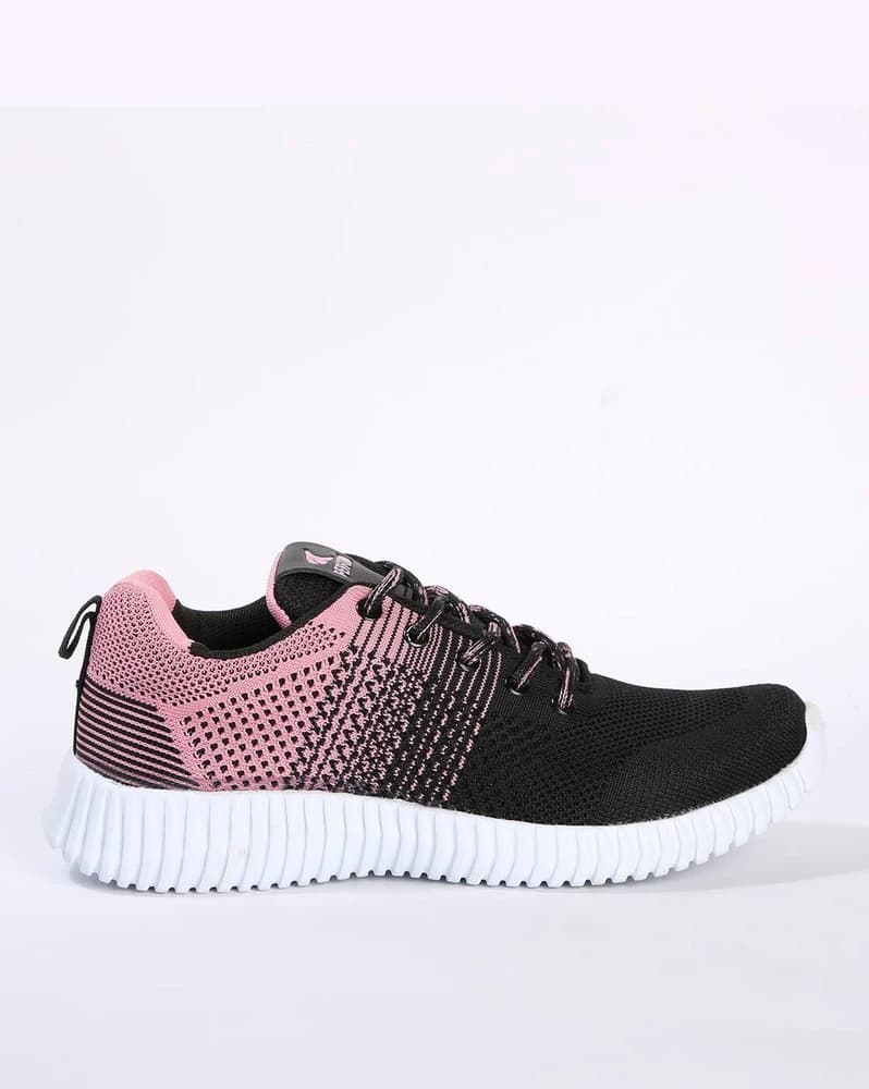 Washable Lace-Up Sports Shoes with Mesh Panelling