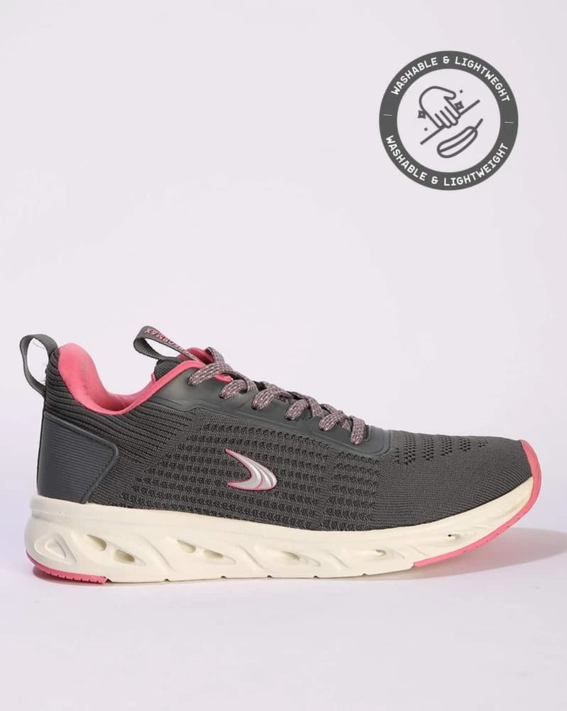 Women Vent Lace-Up Walking Shoes