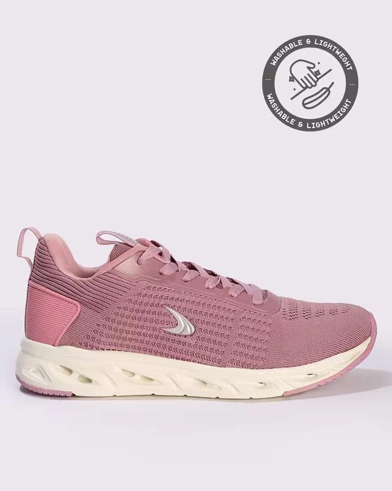 Women Vent Lace-Up Walking Shoes