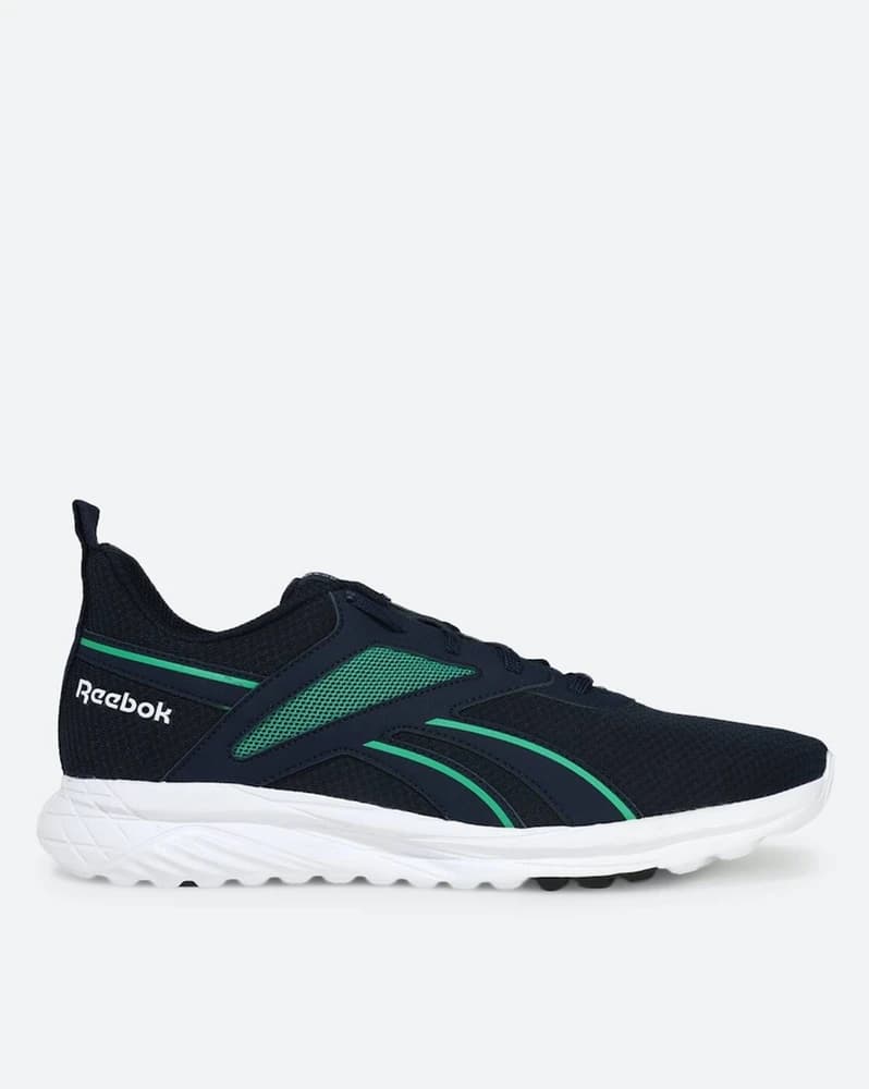 Panelled Lace-Up Running Shoes