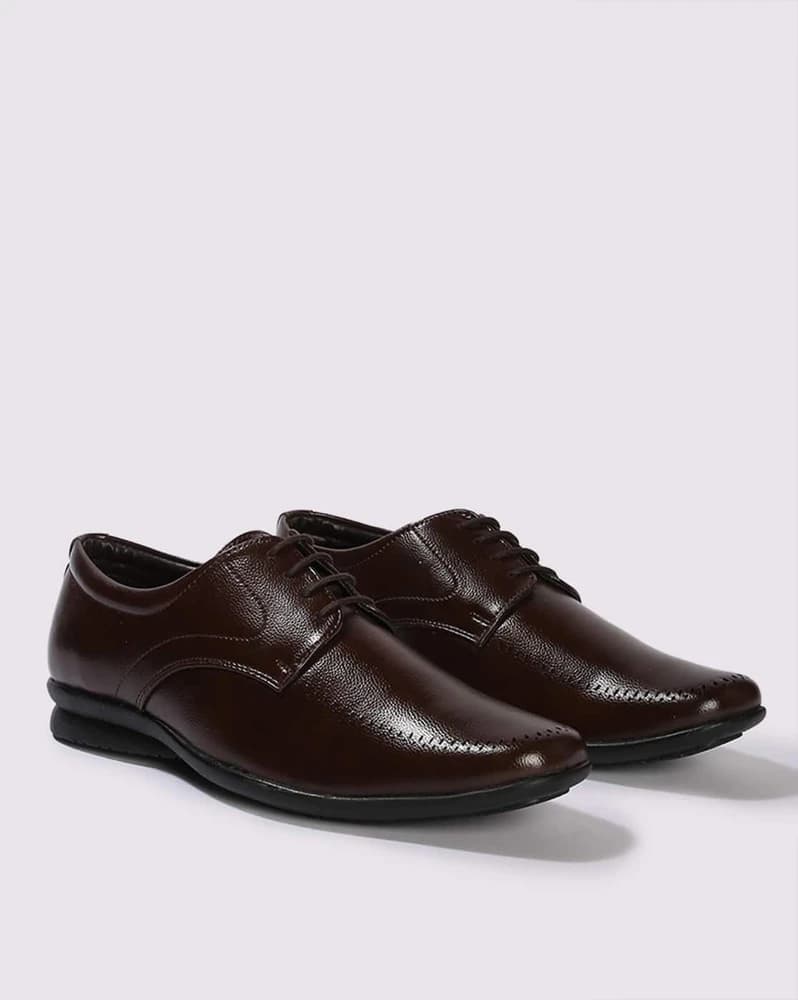 Men Low-Top Derby Shoes