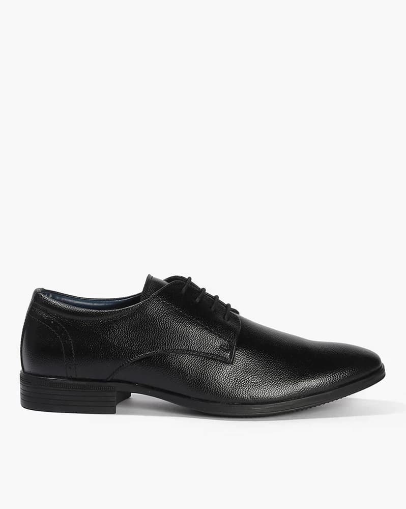 Men Low-Top Lace-Up Oxford Shoes