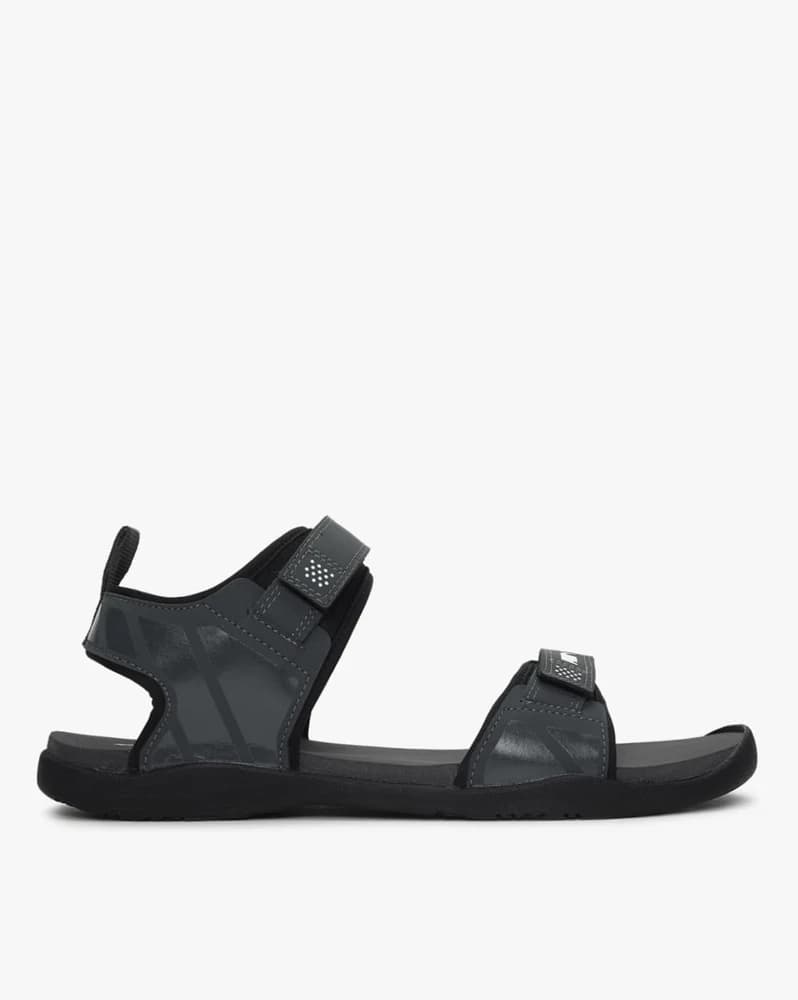 Strappy Sandals with Velcro Fastening