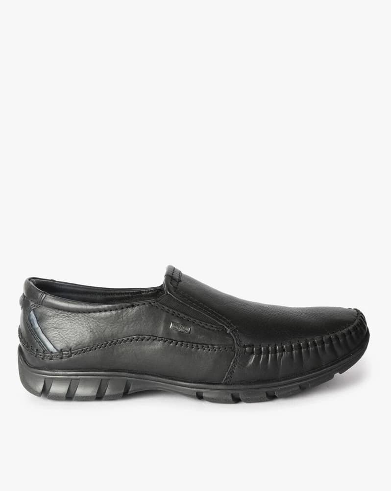Slip-On Shoes with Metal Accent