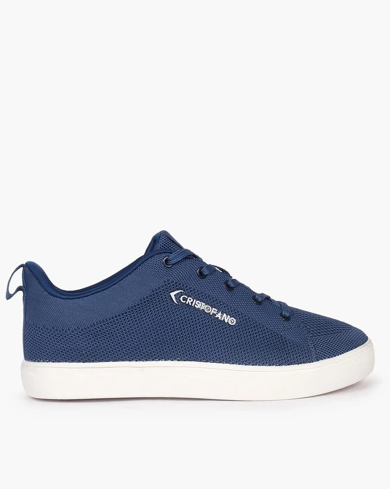 Men Low-Top Lace-Up Shoes