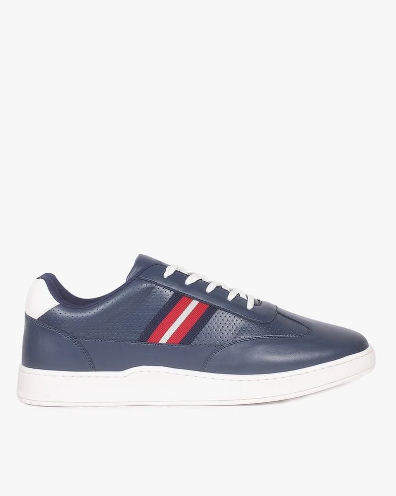 Men Low-Top Lace-Up Shoes