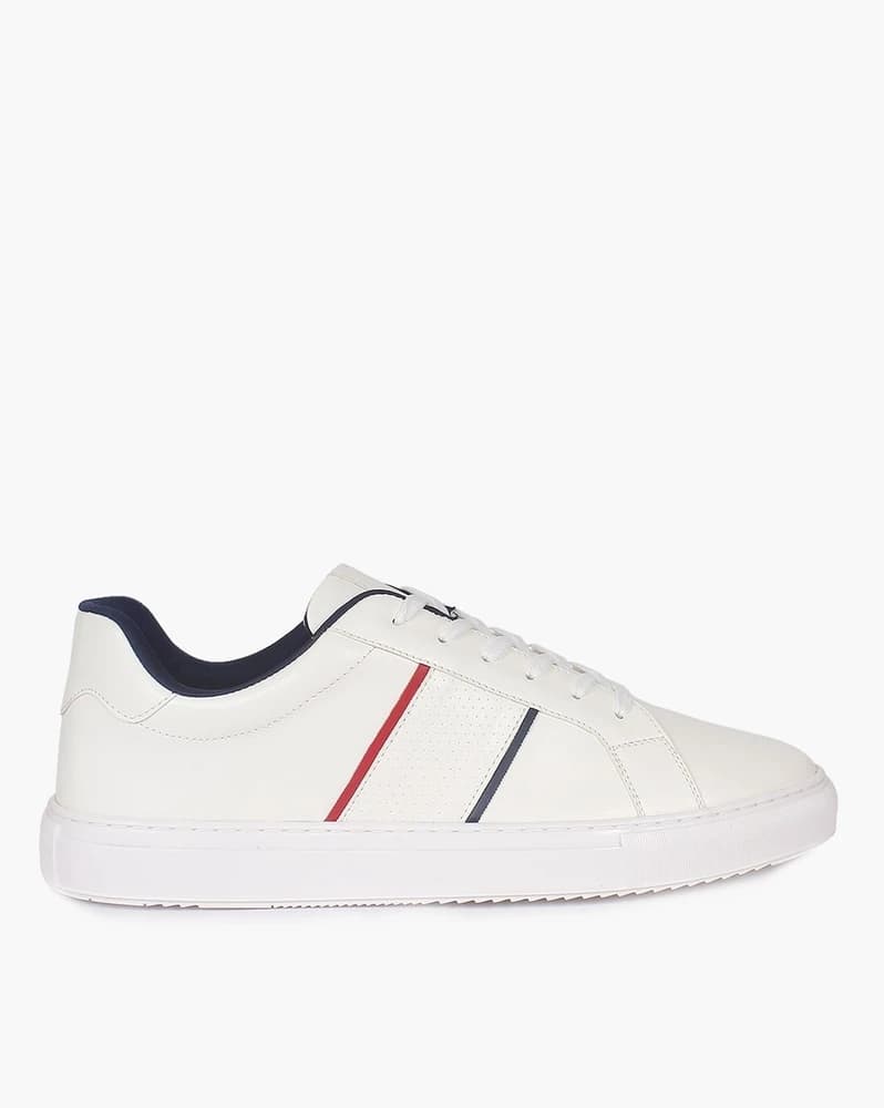 Men Low-Top Lace-Up Shoes