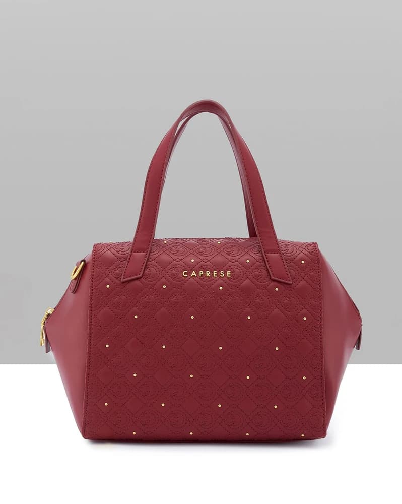 Women Rain Medium Satchel with Detachable Strap
