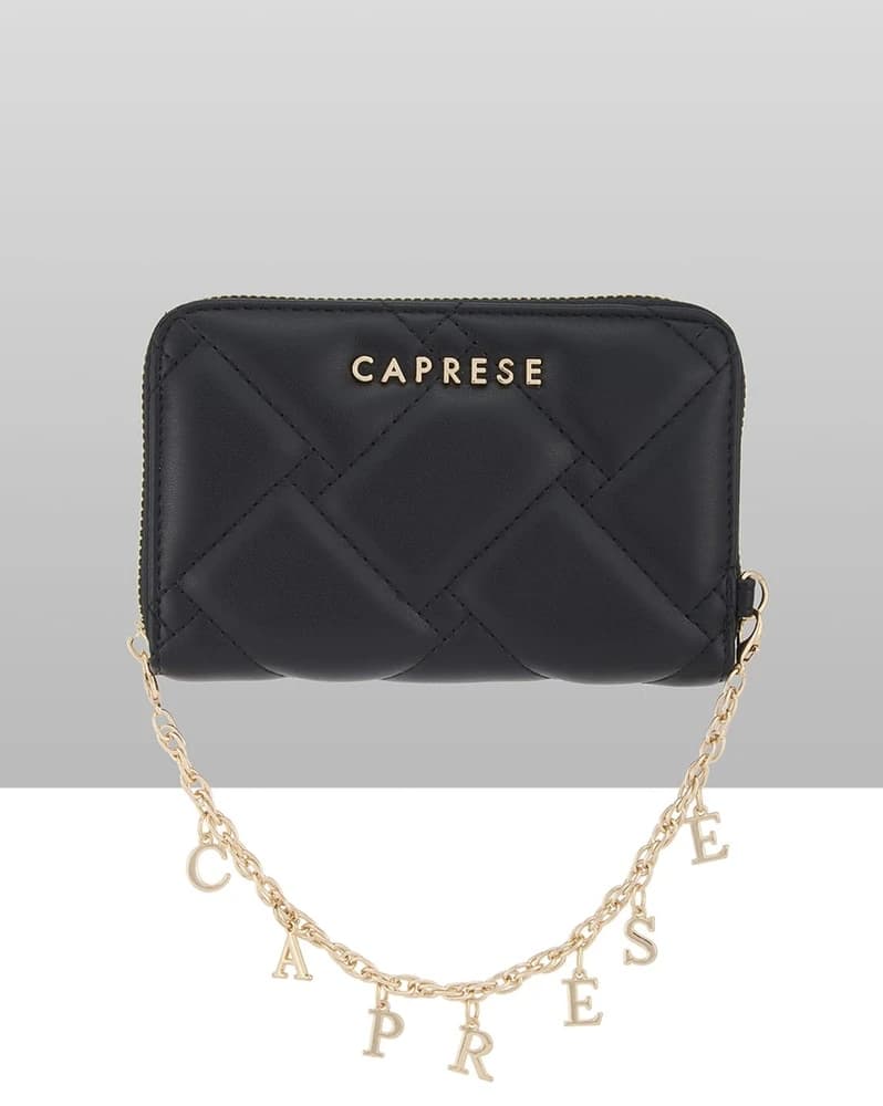 Women Quilted Zip-Around Wallet