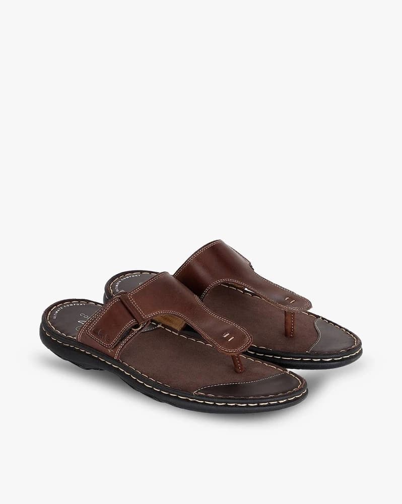 Panelled Thong-Strap Sandals