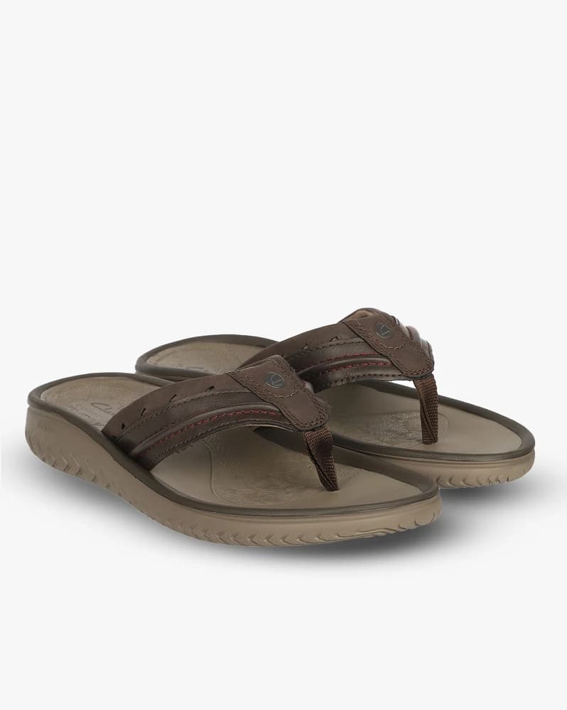 Laser-Cut Thong-Strap Flat-Sandals