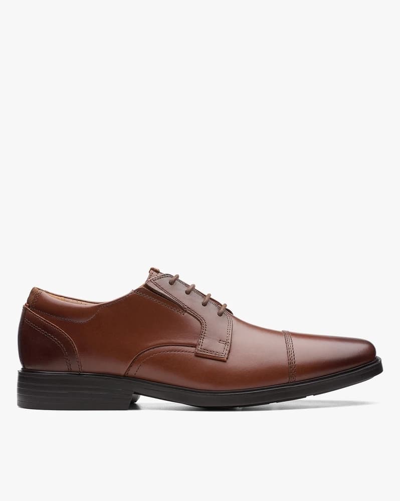 Clarkslite Cap Low-Top Derby Shoes