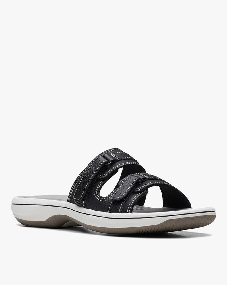 Women Brinkley Piper Dual-Strap Flat Sandals