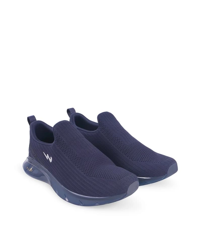 Textured Slip-On Sports Shoes