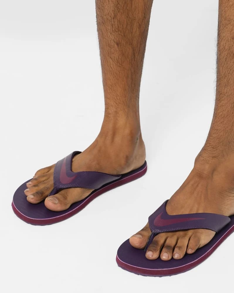 Chroma Printed Thong-Style Flip-Flops