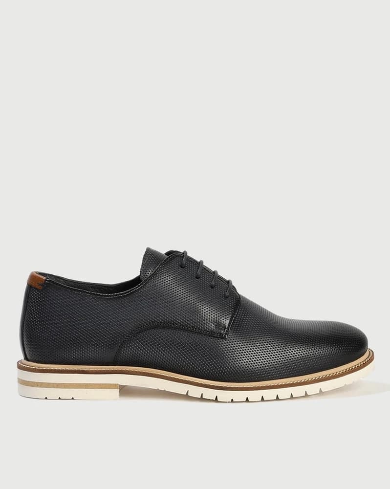 Men Lace-Up Derby Shoes