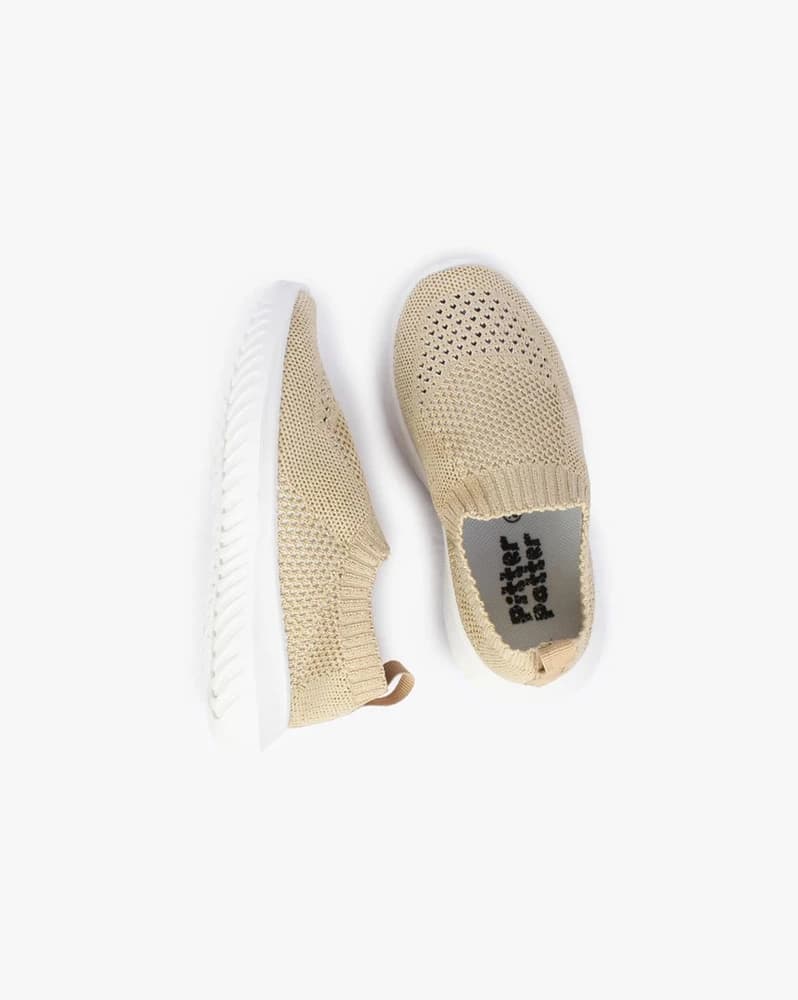 Slip-On Shoes with Perforations